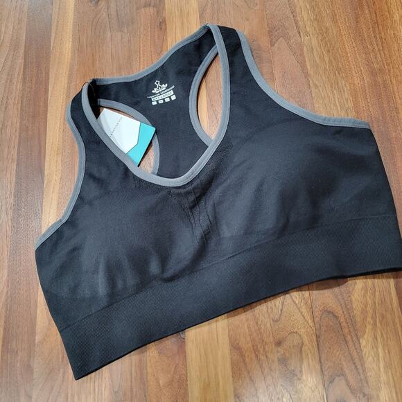 NWT Healthyoga Racerback Compression Sports Bra Highimpact Size XXXL - Picture 3 of 12